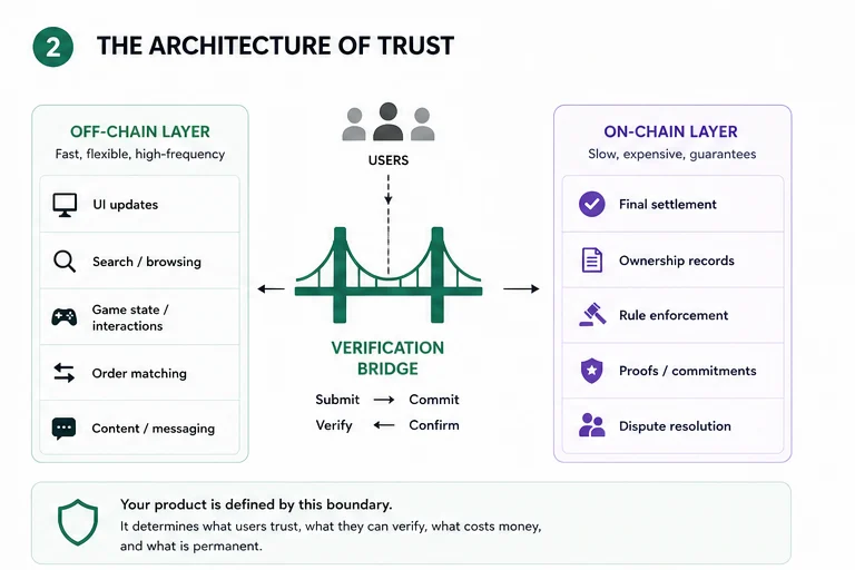 Web3 off-chain storage strategy for scalable product systems